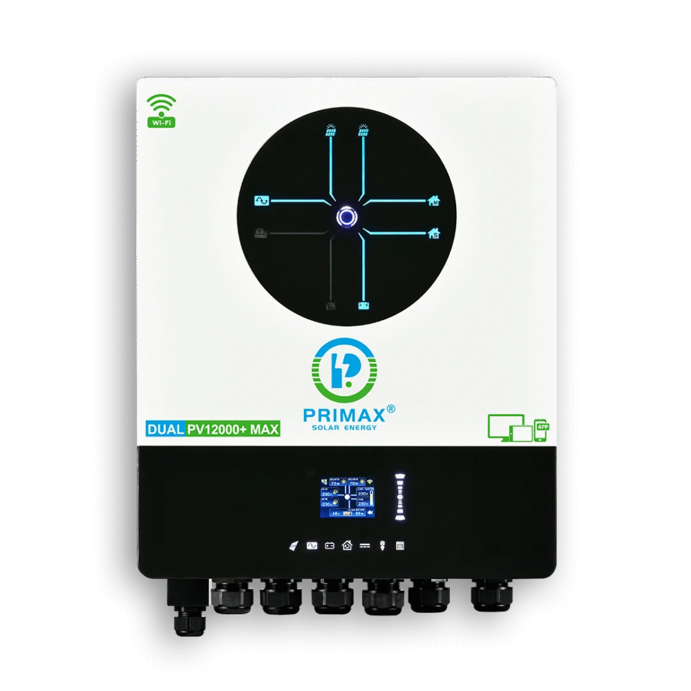 PRIMAX GALAXY DUAL PV12000+ MAX HYBRID SOLAR INVERTER 11KW With 12000W MPPT Solar Charge Controller - Image 22