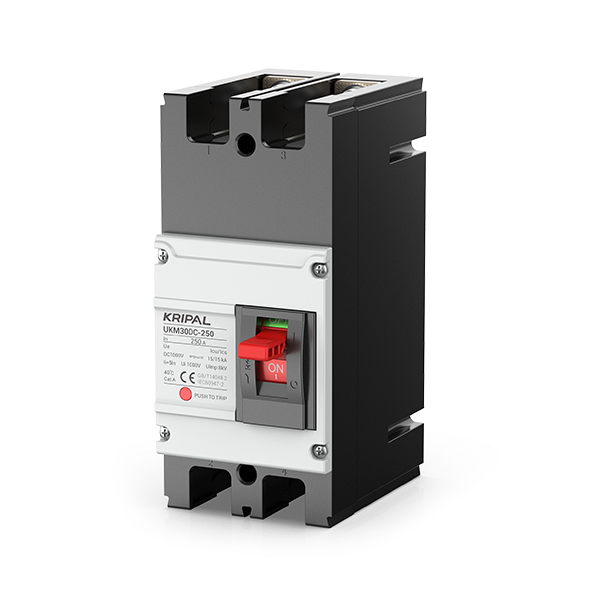 Kripal UKM5DC250 2-Pole 250A DC Moulded Case Circuit Breaker (MCCB)