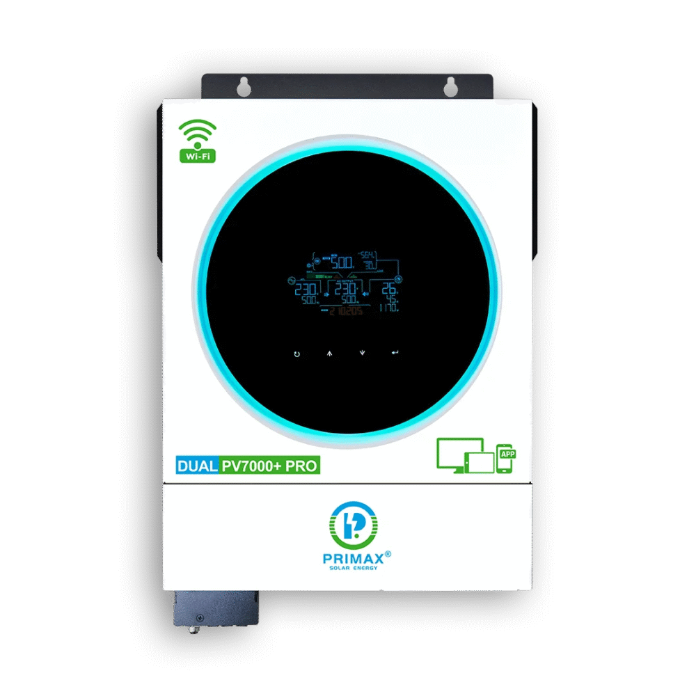 PRIMAX GALAXY PV7000+ Hybrid Solar Inverter 6KW with 6000W MPPT Solar Charge Controller